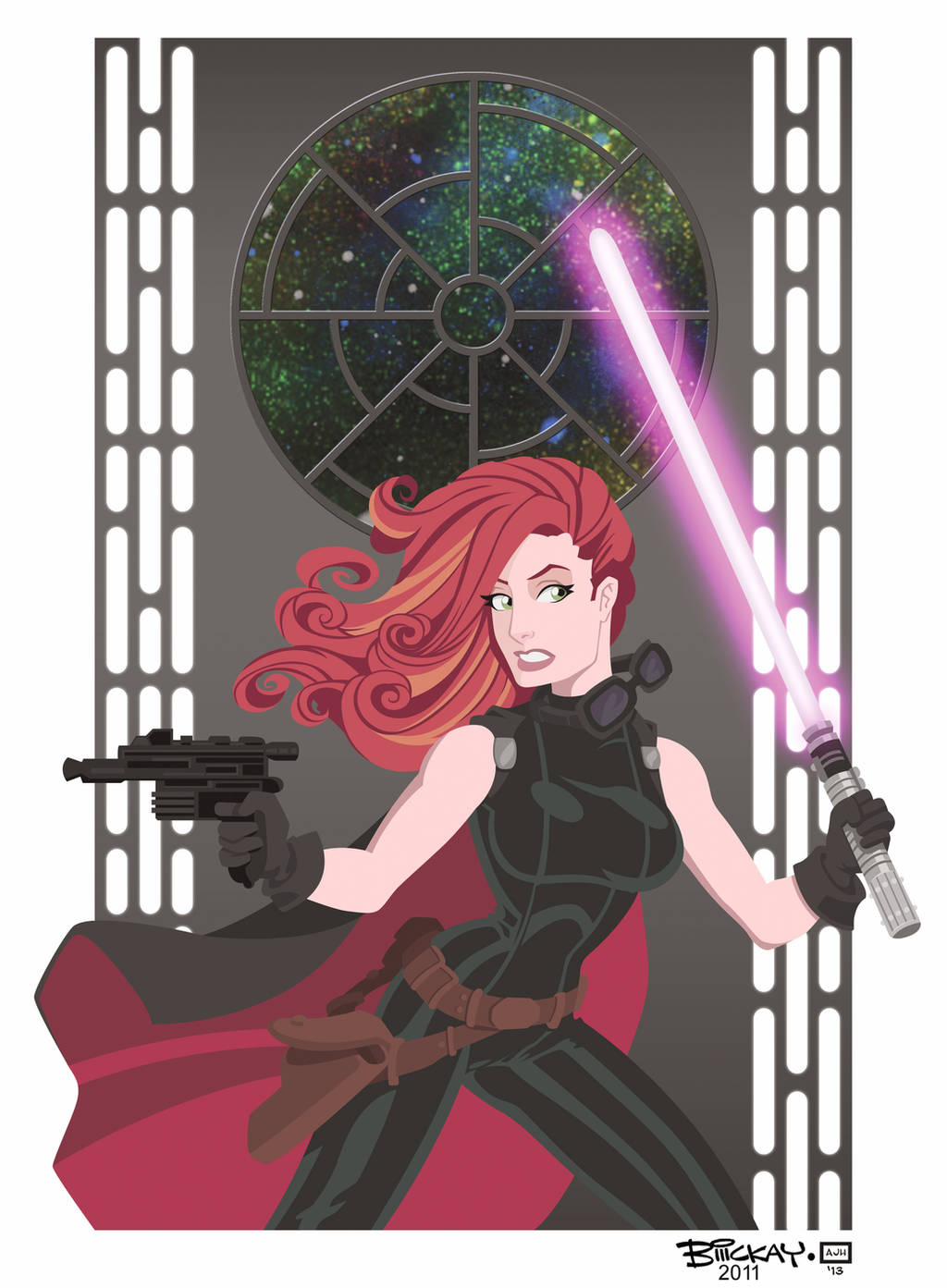 Mara Jade 2 Colors by BillMcKay