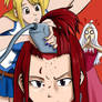 Erza Scarlet Getting Shaved