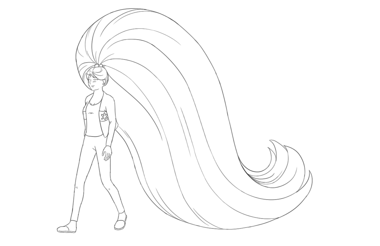 Mayas Flowing Long Ponytail GIF lineart By Danielwartist On DeviantArt mayas-flowing-long-ponytail-gif-lineart-by-danielwartist-on-deviantart