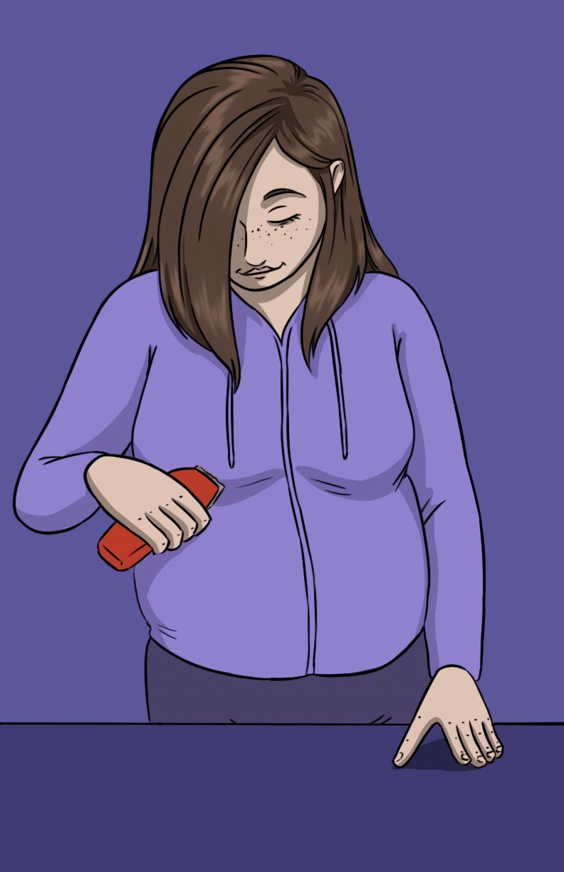 Woman Razor Gif A Brunette's Self Shave GIF by danielwartist on DeviantArt