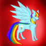 Wolf-Rainbow Dash EoLo(speedpaint)