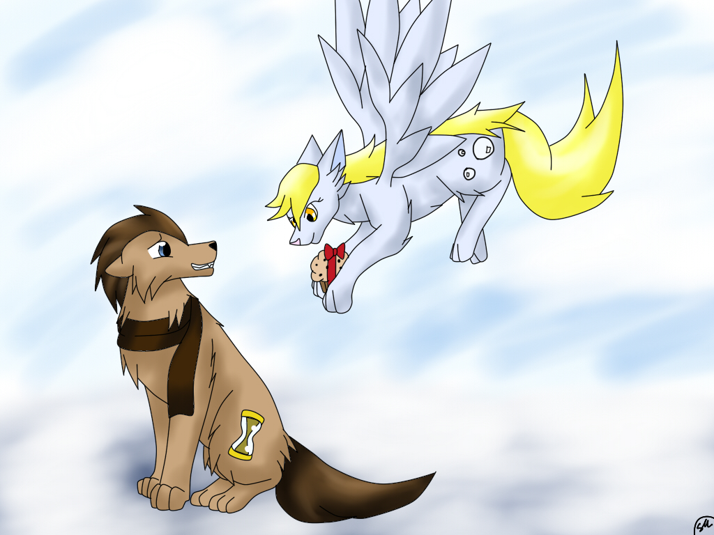 My Little 'Wolf'  Derpy's Gift to Dr Whooves [SP]
