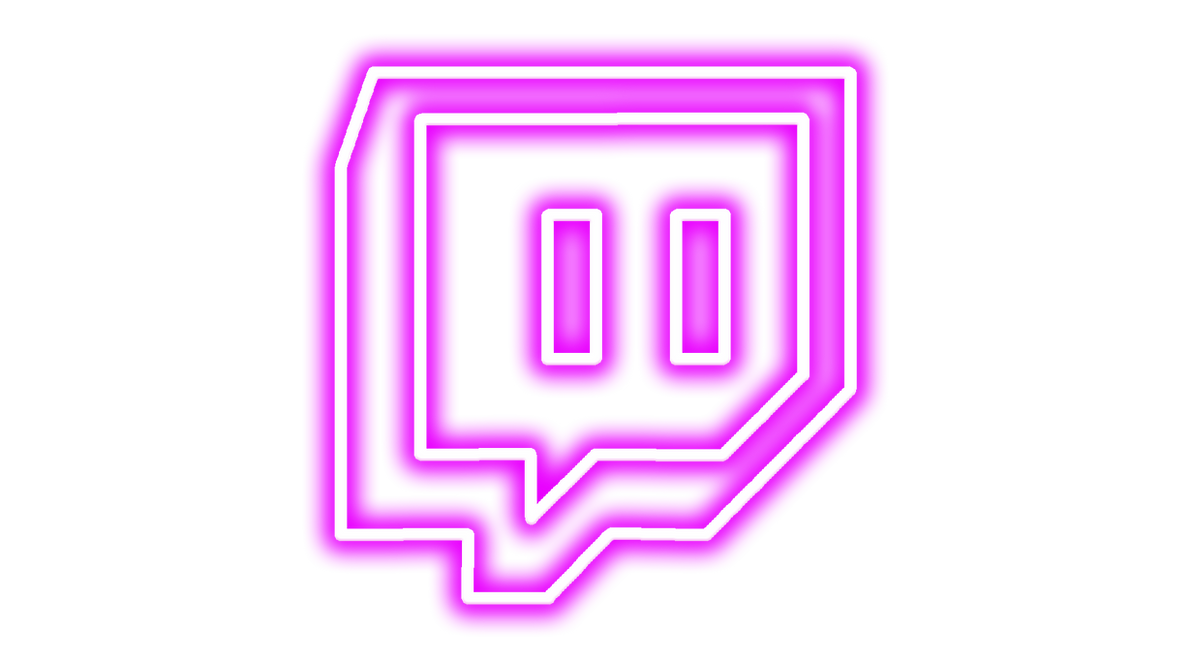 Twitch Logo Neon by gtxdragon on DeviantArt