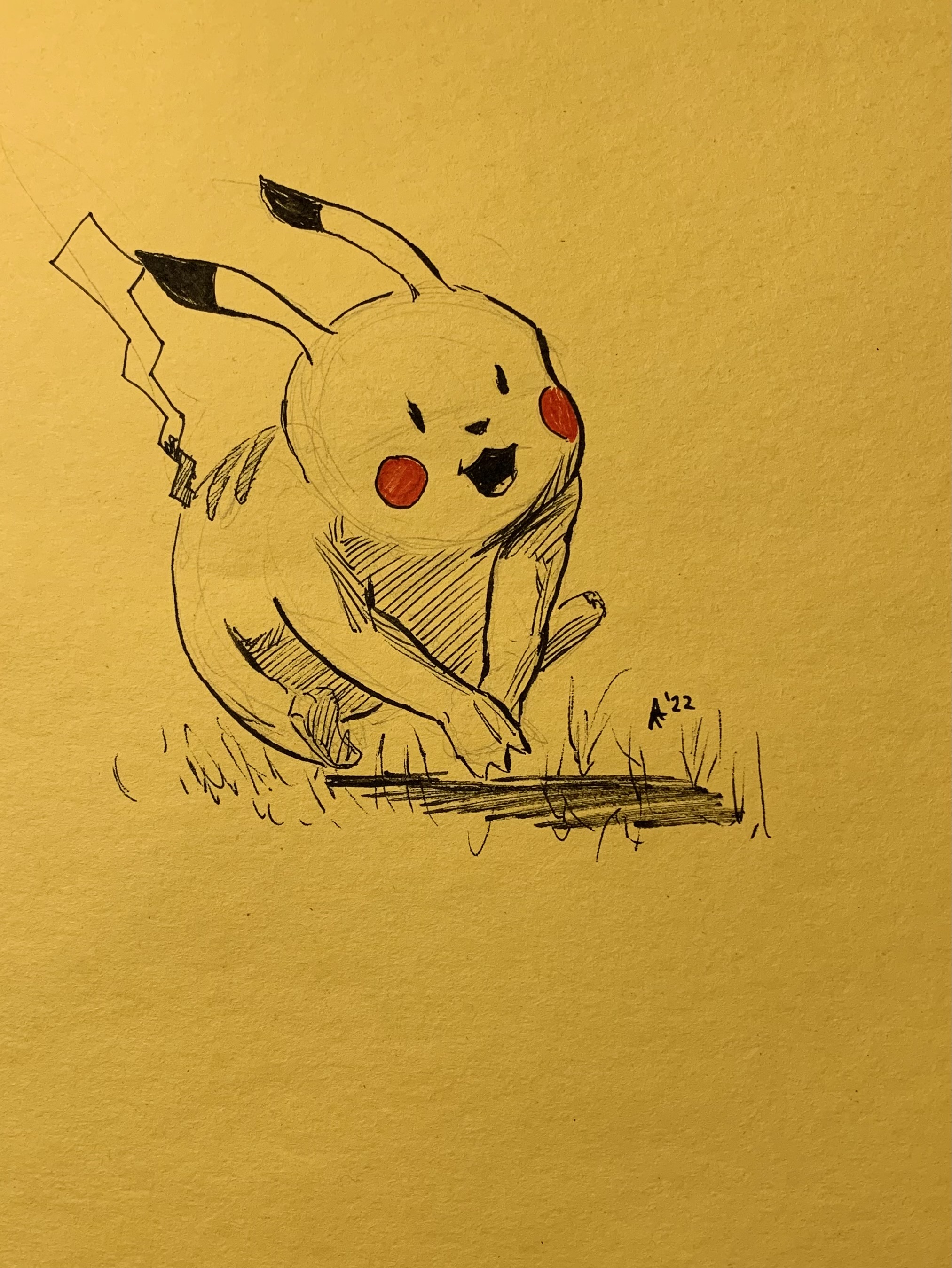 Pikachu by Andy B. Rodriguez Art by AndyRods on DeviantArt