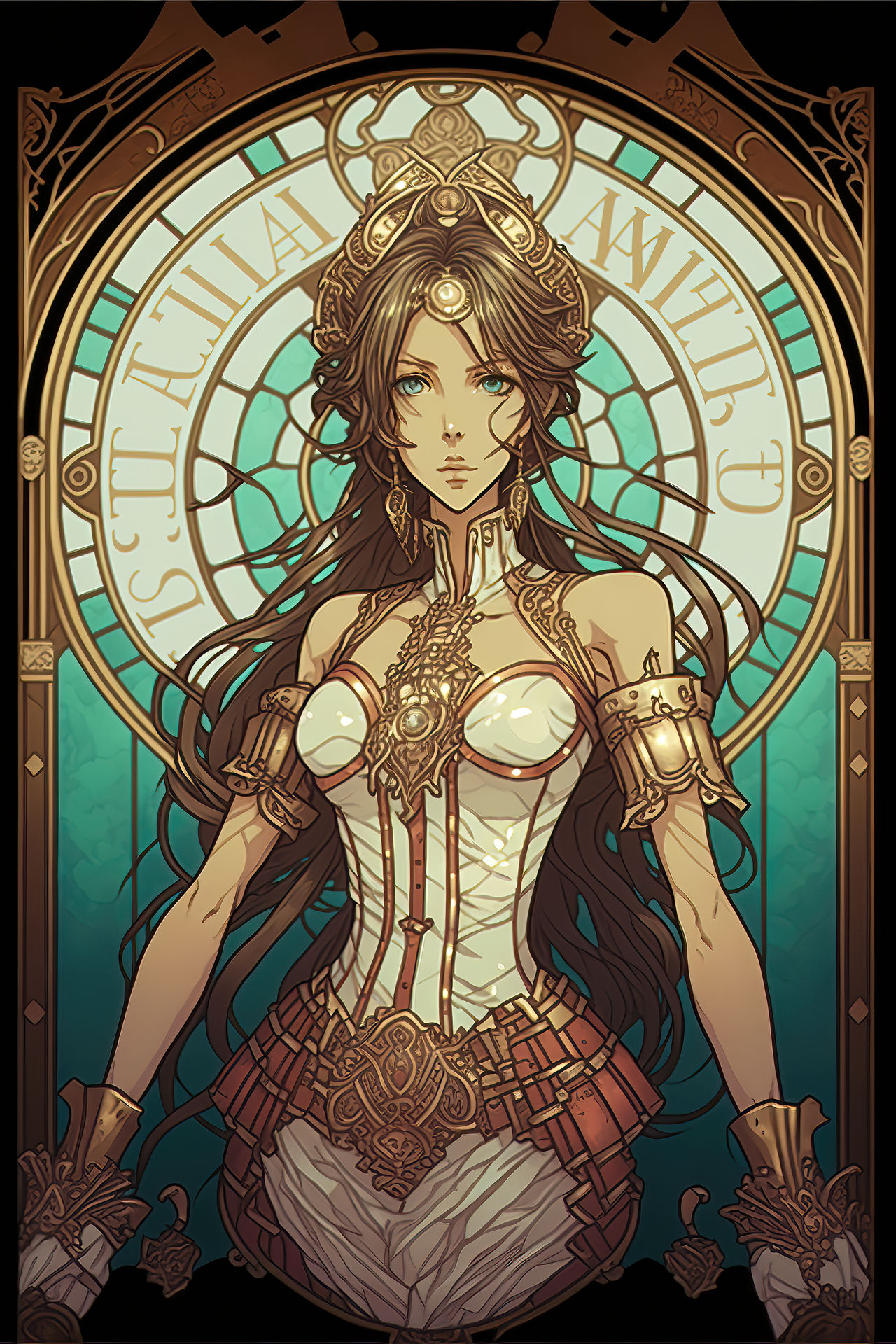 Tarot Nouveau 1 by EnlightenedSpaceman on DeviantArt