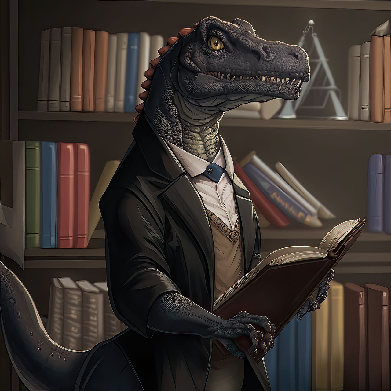 Thesaurus Rex - 1 by EnlightenedSpaceman on DeviantArt