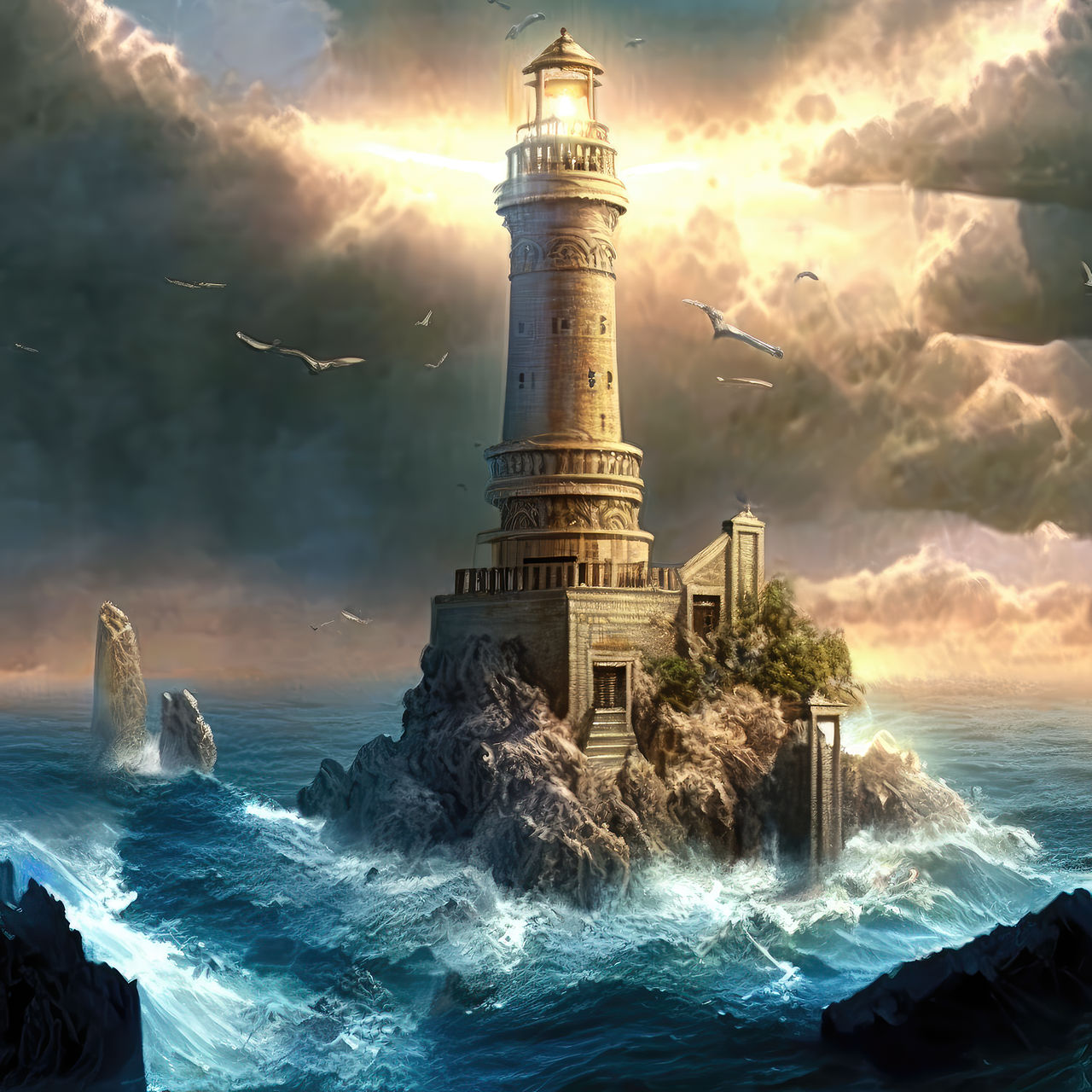 Lighthouse Styles - 1 by EnlightenedSpaceman on DeviantArt