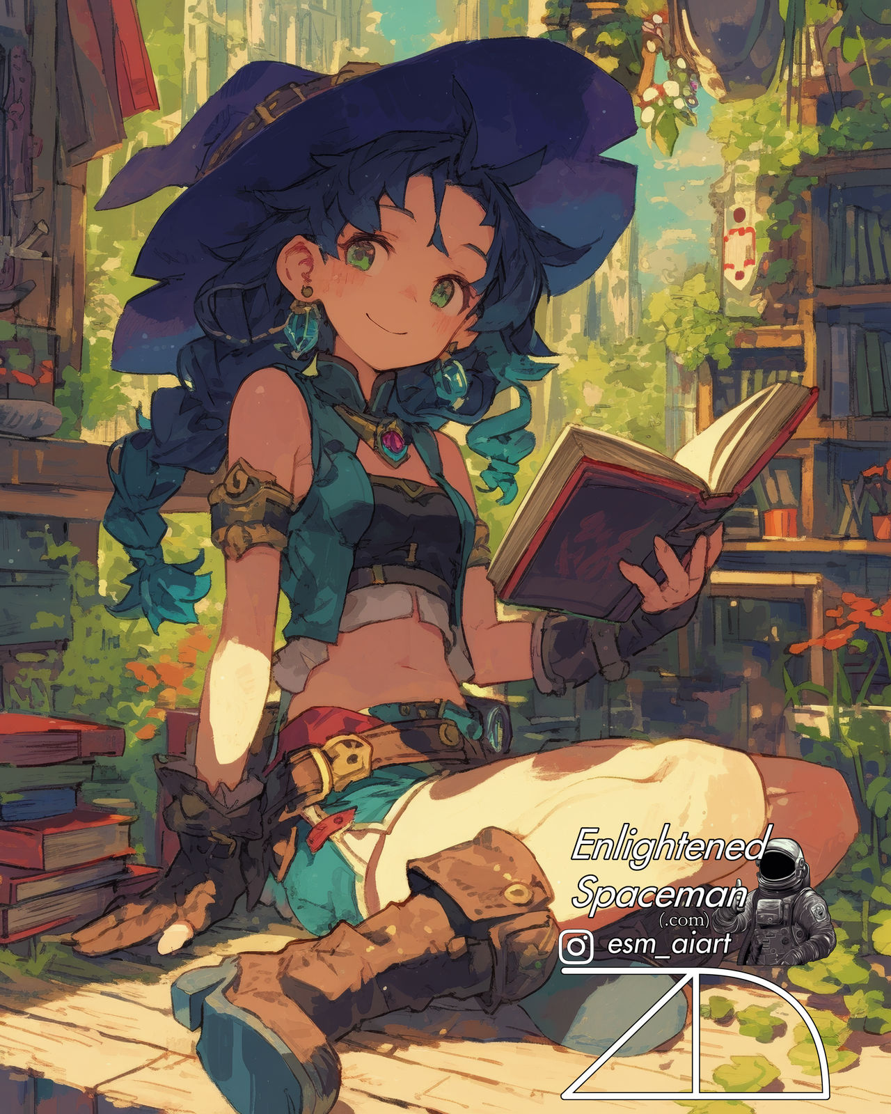 Reading Is Magic - 2 by EnlightenedSpaceman on DeviantArt