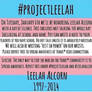 Do it for Leelah. #ProjectLeelah