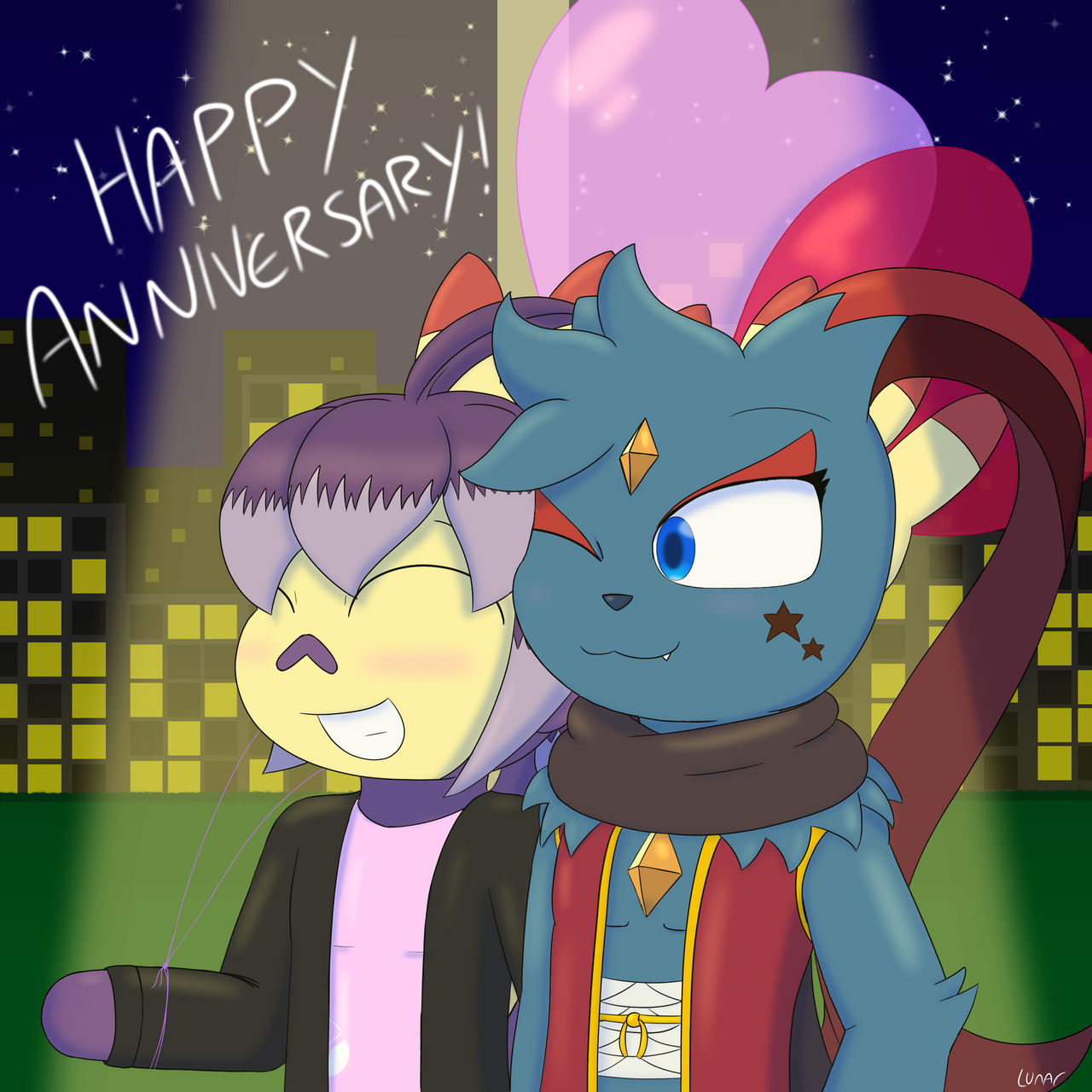 Under the Starry Sky by Lunar-Kuto on DeviantArt