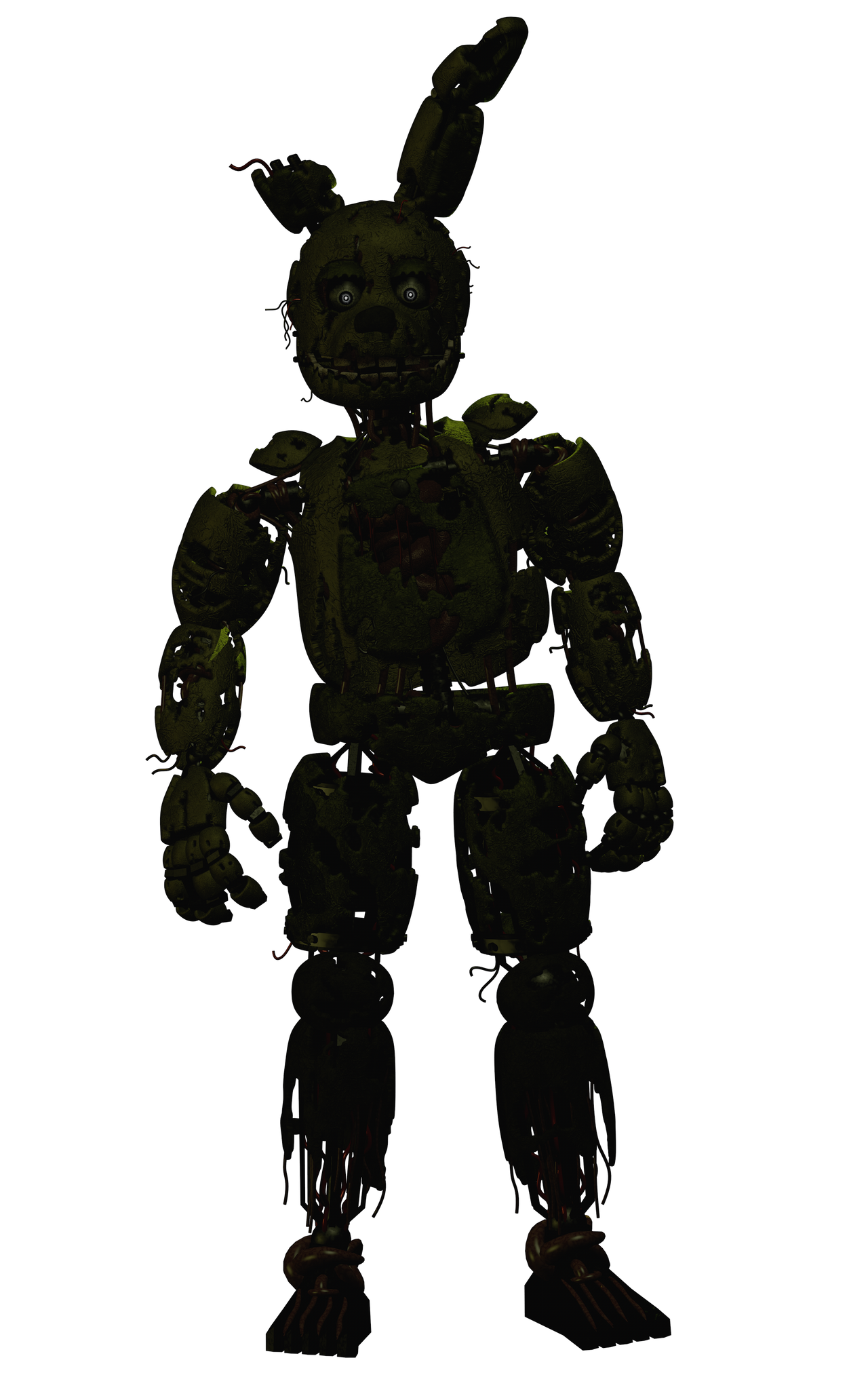 Springtrap Fnaf3 (C4D/FNaF3) Springtrap At The Window by ManuelPeDel on DeviantArt