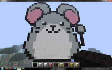 Mouse in Minecraft