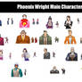 Phoenix Wright Pokemon sprites