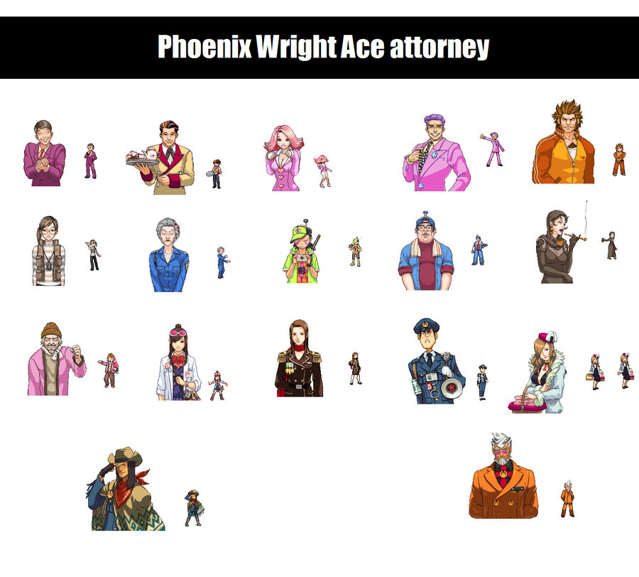 Ace Attorney Turnabout Fighter by ridleysaria on DeviantArt