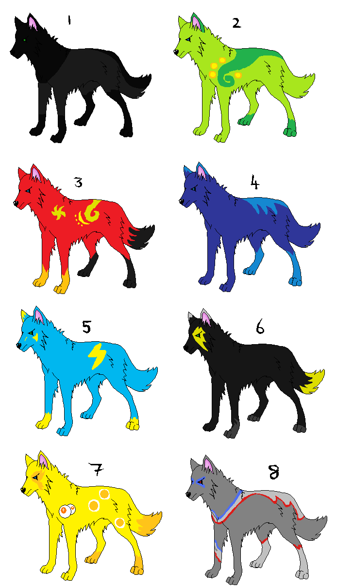 Wolf Adoptables