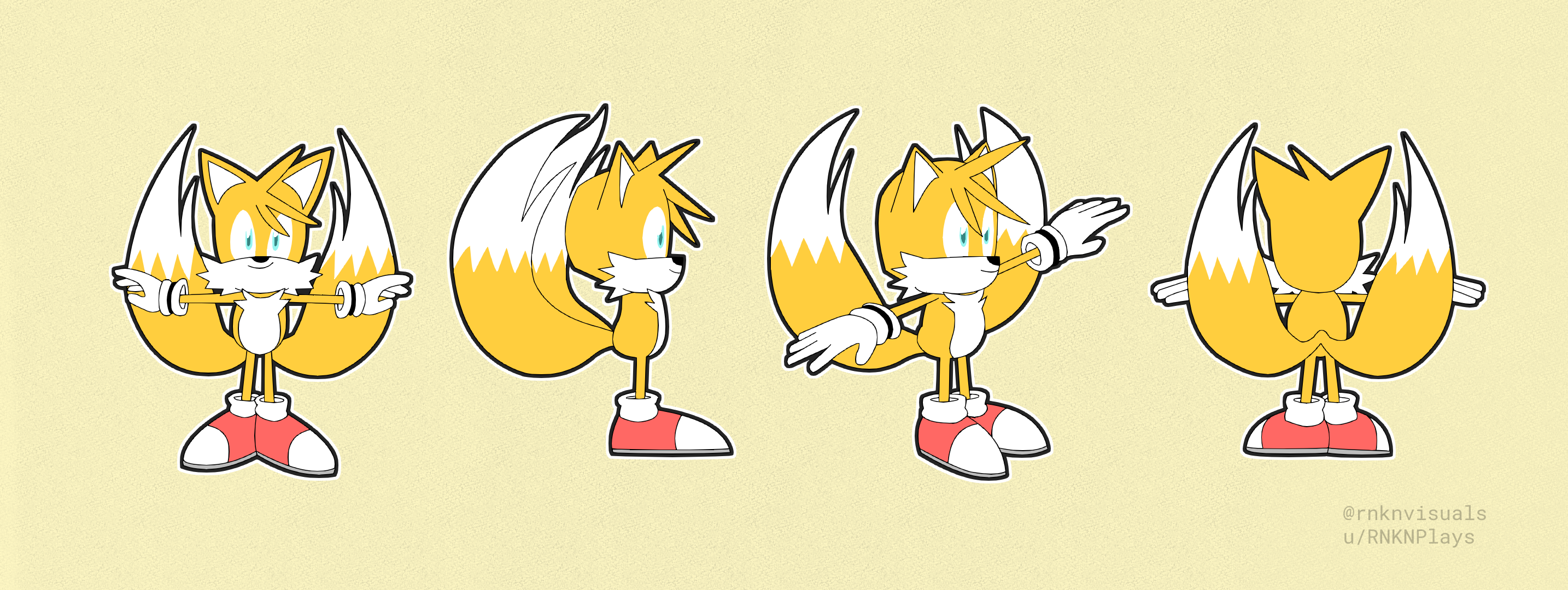 Super Tails!!! (Artist: Nerkin) : r/milesprower
