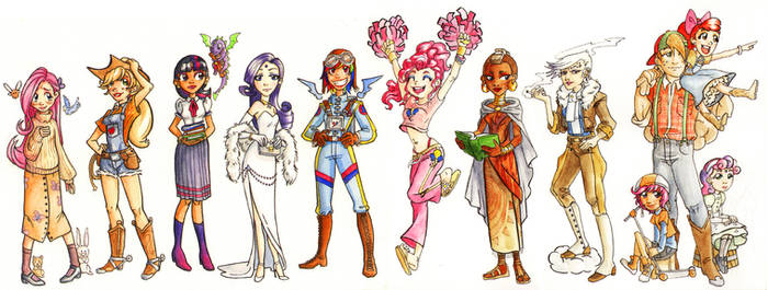 My Little Pony Girls 1 Color