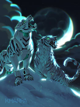 Tigatron and tiger