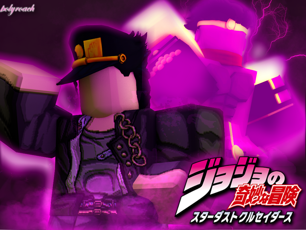 Jotaro And Star Platinum Jojo Roblox Gfx By Roachtheicebreaker On Deviantart - roblox jojo gfx