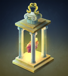 Concept Art - Ancient Greek Lamp