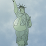 Supersized Statue of Liberty