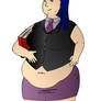 Fat human version of Twilight Sparkle