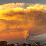 Volcan Calbuco en Erupcion