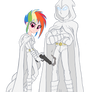 Moon Knight and Rainbow Knight