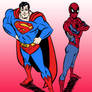 Superman and Spider-Man