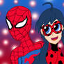 Spider-Man and Ladybug