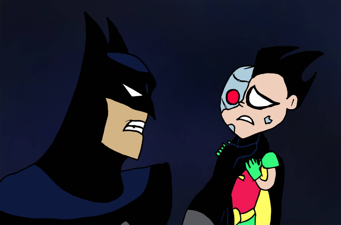 Batman hates 'Teen Titans Go!' by edCOM02 on DeviantArt