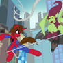 Spider-Mane vs. Green Goblin