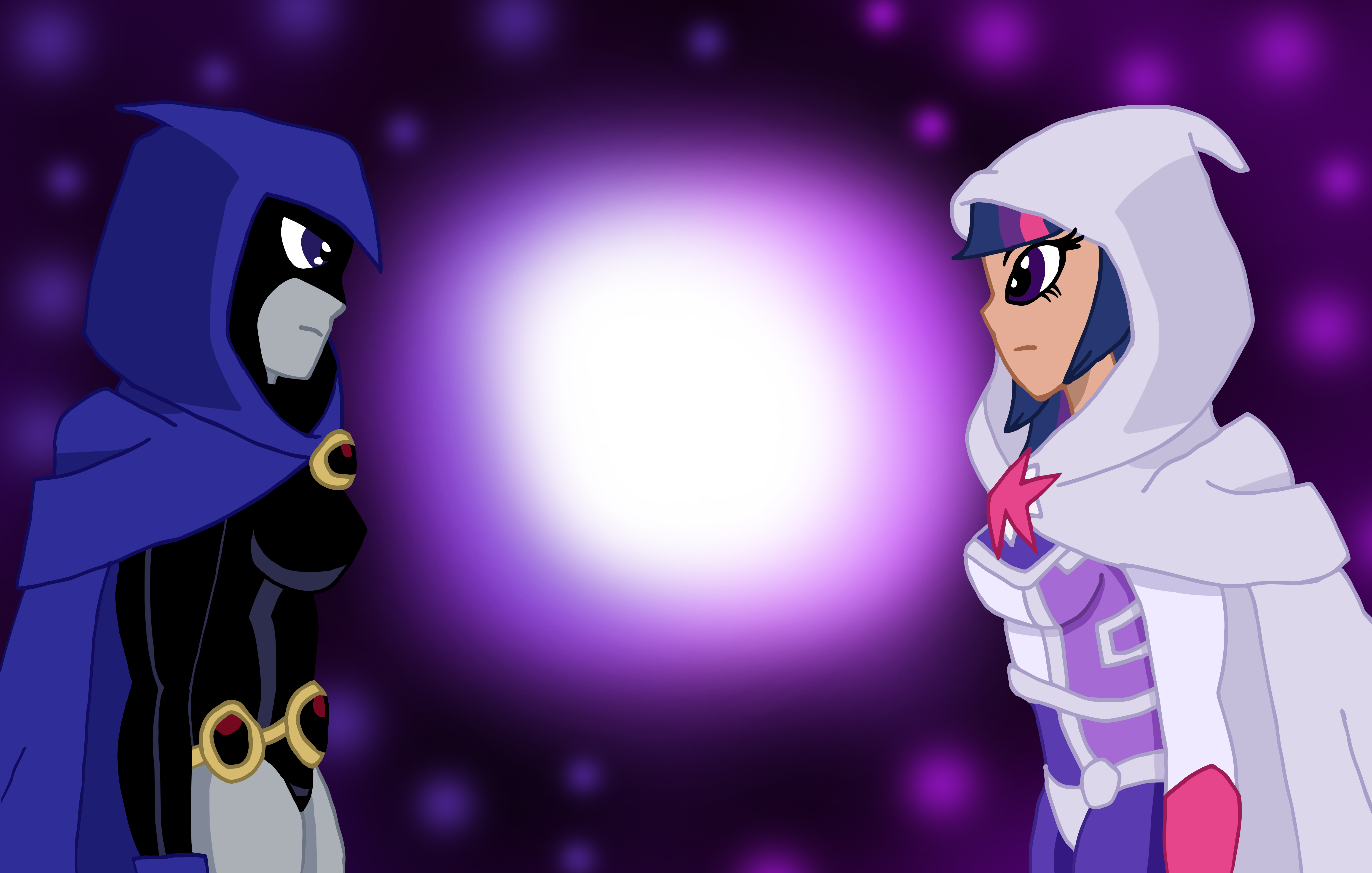 Raven vs Twilight Sparkle