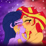 SunsetSparkle Kiss