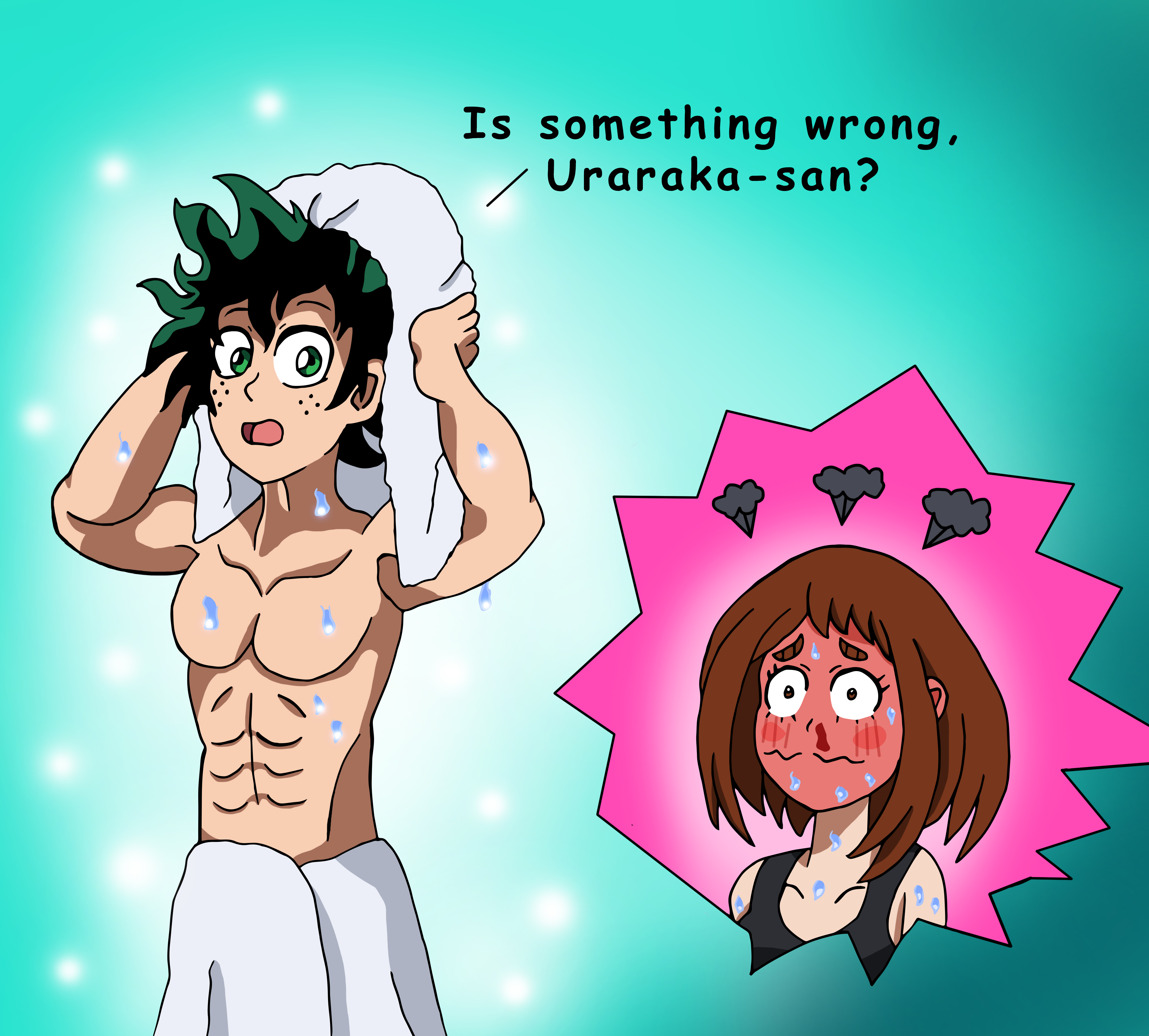 wallpapers Deku X Uraraka Art deku x uraraka nice form by edcom02