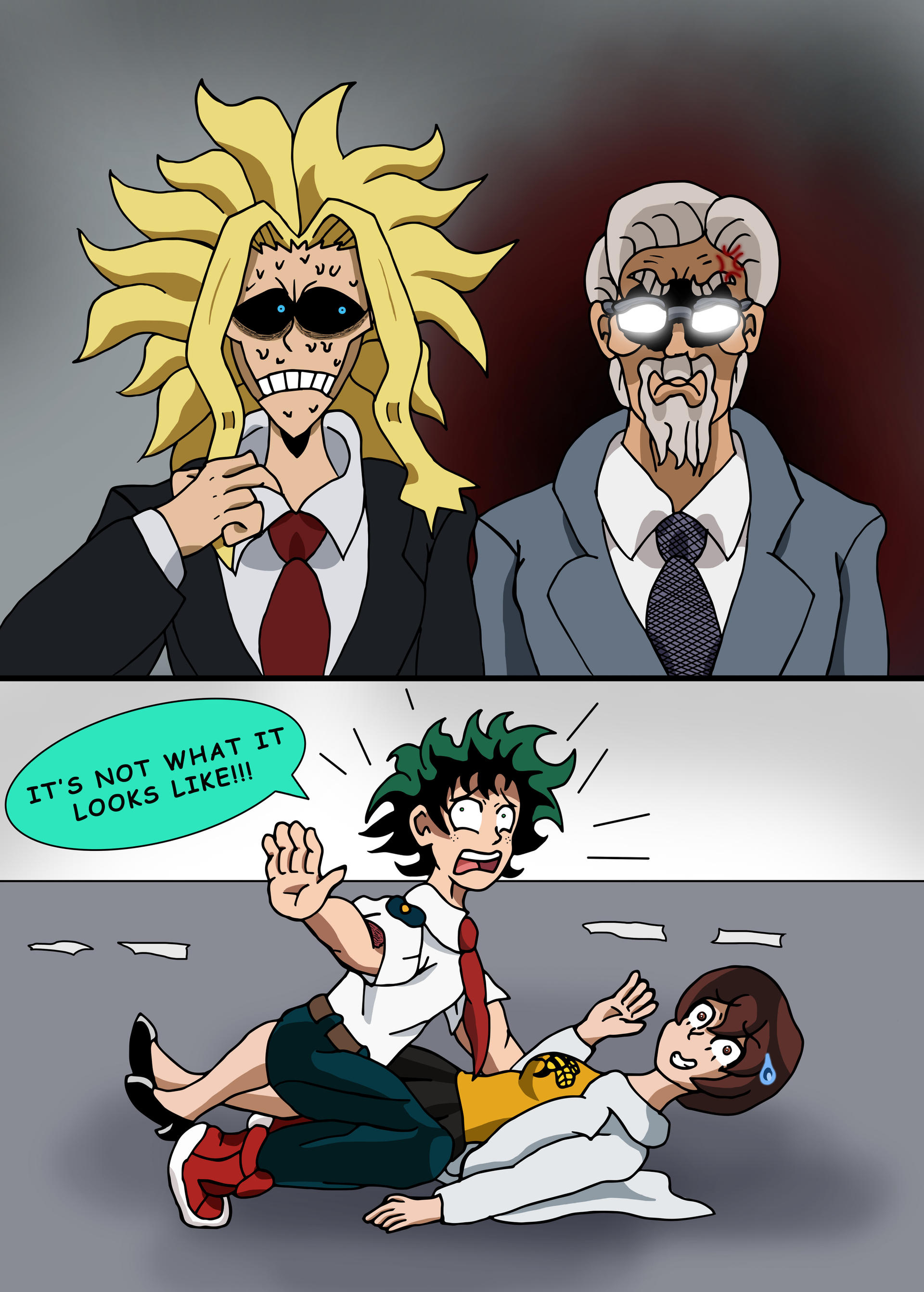 Mha Edcom MHA:AOU - It's not what it looks like!!! by edCOM02 on DeviantArt