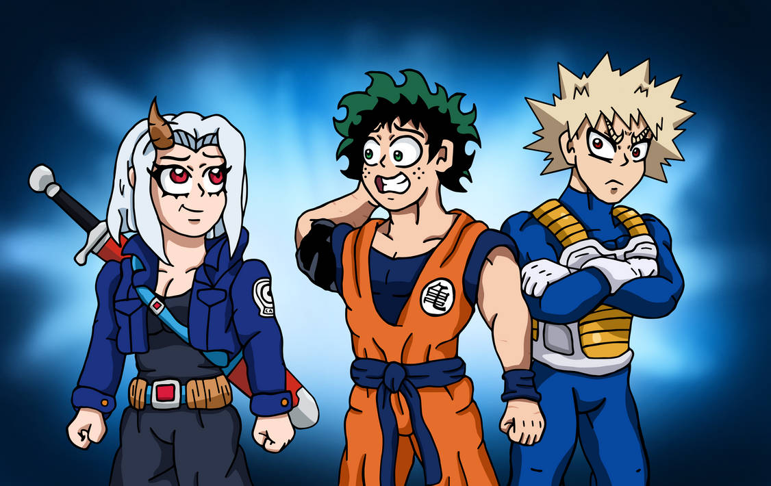 My Saiyan Academia by on DeviantArt