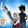 Tokoyami and Eri - Sword Master and Student