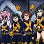 MHA/X-Men - Class 1-A X-Girls