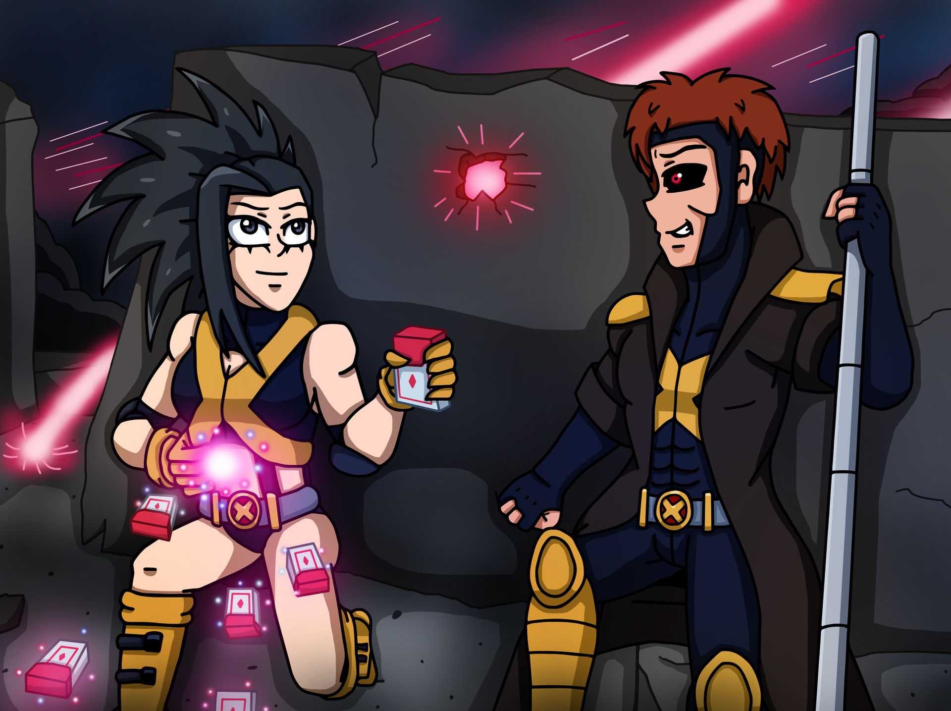 Mha Edcom MHA/X-Men - New Cards On the House by edCOM02 on DeviantArt