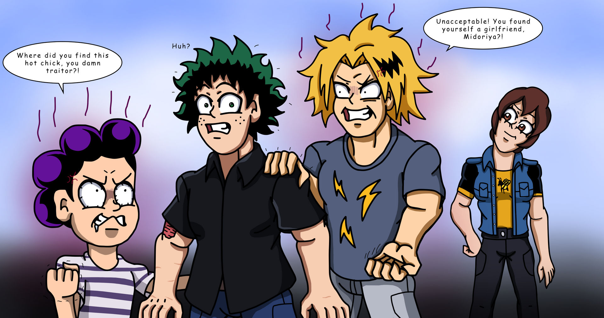 Mha Edcom MHA:AOU - Green With Envy by edCOM02 on DeviantArt
