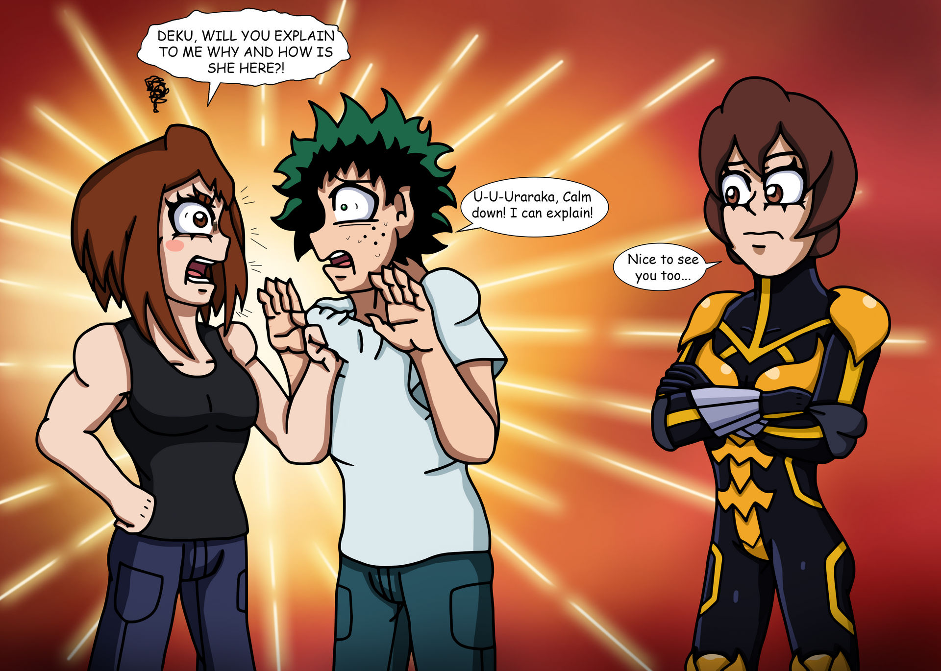 Deviantart Edcom02 Mcu MHA:AOU - Bug's Out of the Bag by edCOM02 on DeviantArt
