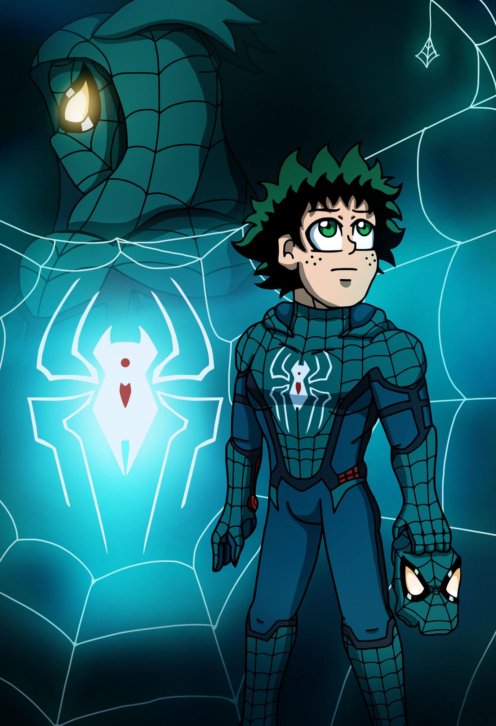 Deviantart Edcom02 Mcu The Amazing Spider-Deku by edCOM02 on DeviantArt