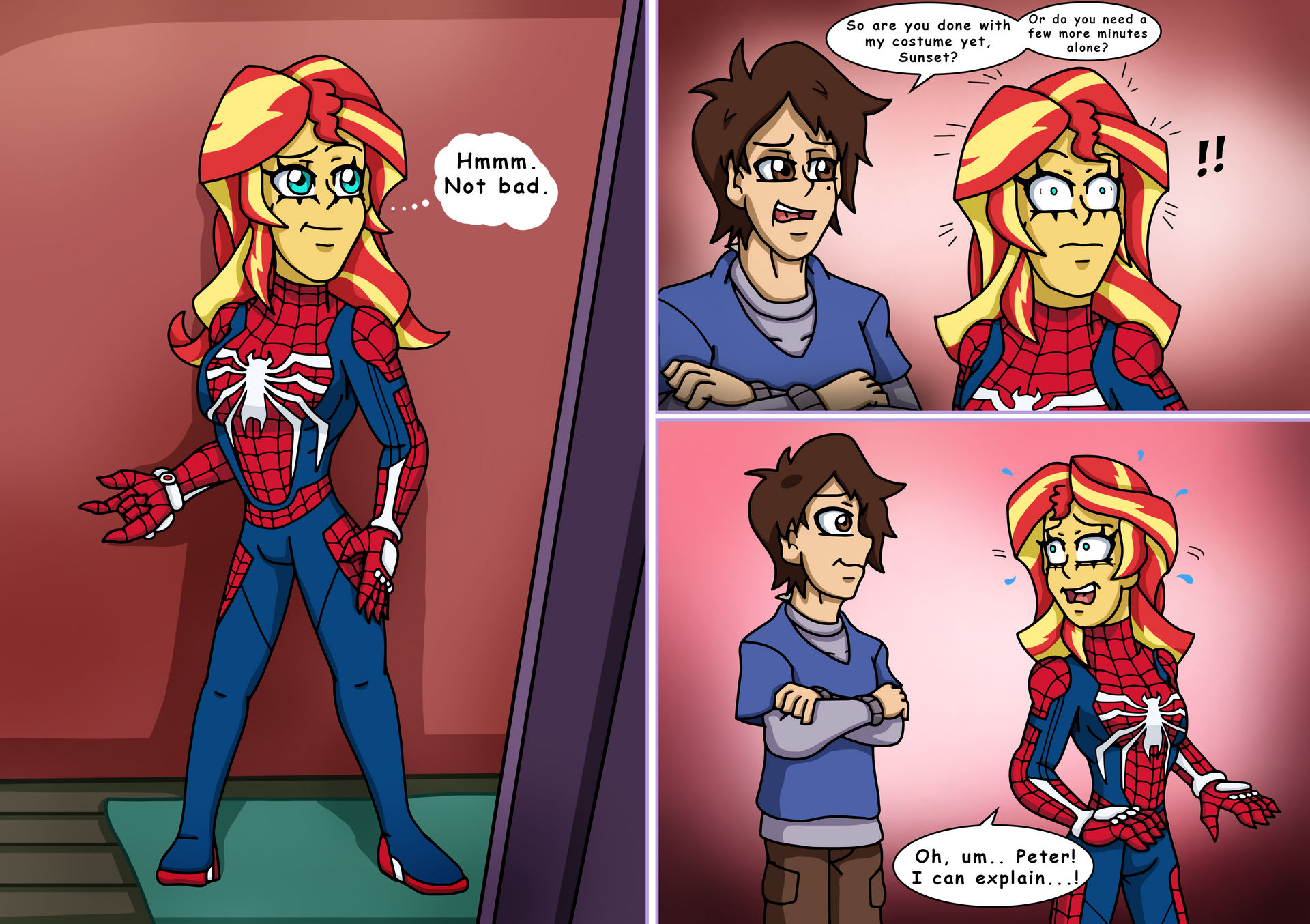 Deviantart Edcom02 Mcu U/Spiders and Magic - It's Spider-Shimmer! by edCOM02 on DeviantArt