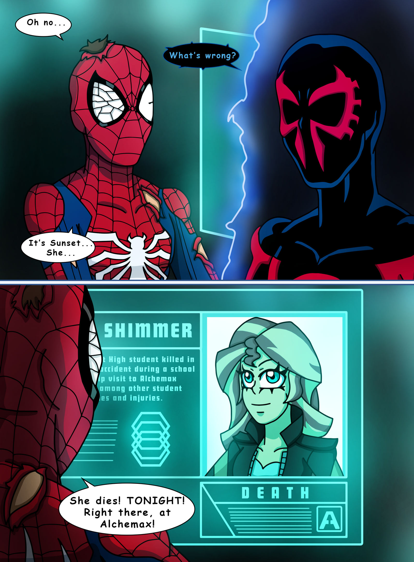 Deviantart Edcom02 Mcu U/Spiders and Magic - Sunset Dies?! by edCOM02 on DeviantArt