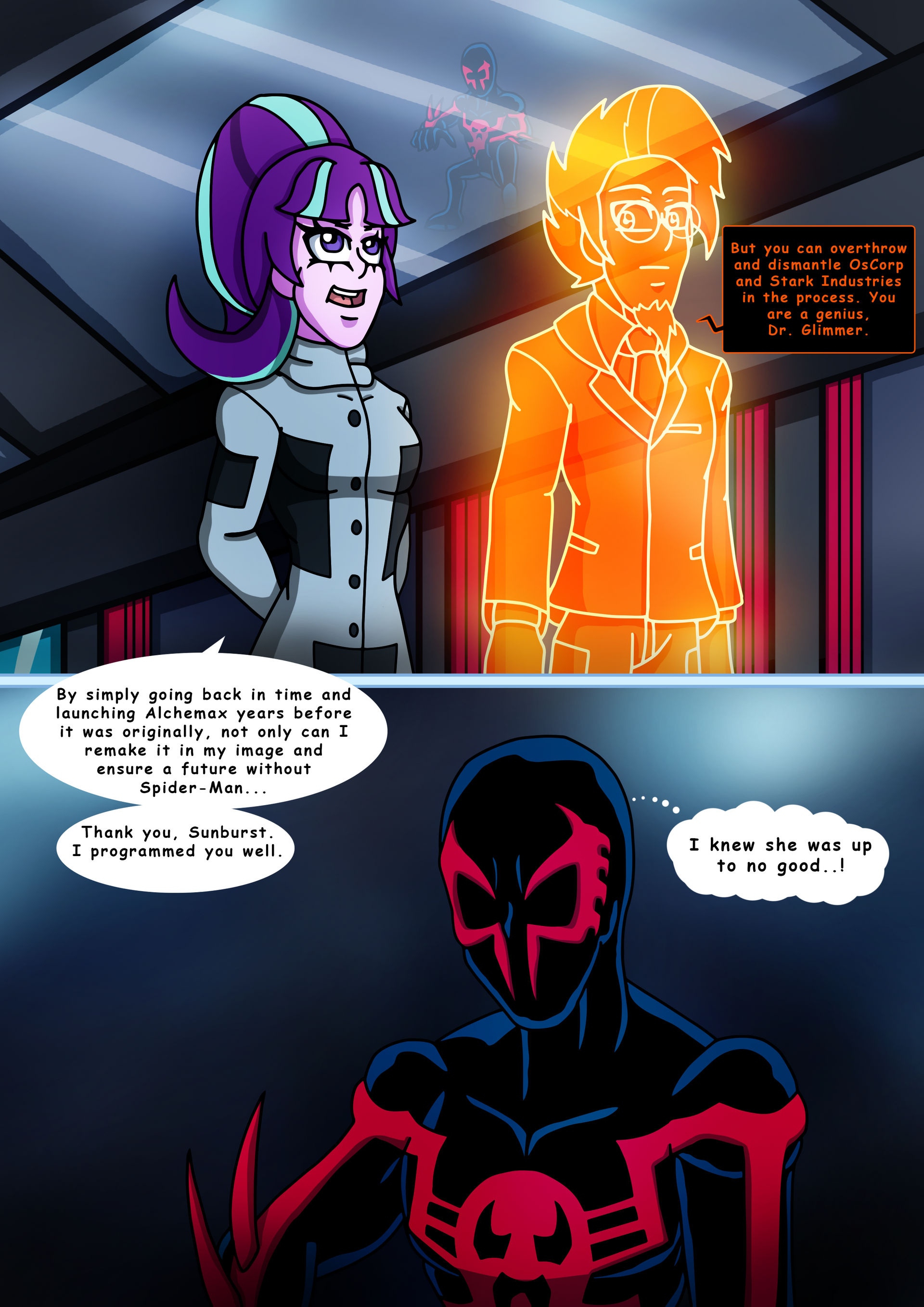 Deviantart Edcom02 Mcu U/Spiders and Magic - Tailing Starlight by edCOM02 on DeviantArt
