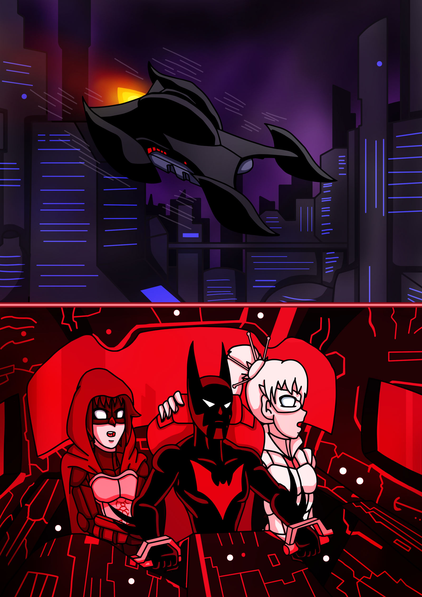 Deviantart Edcom02 Mcu HOJ Elseworlds - Welcome to Neo Gotham by edCOM02 on DeviantArt
