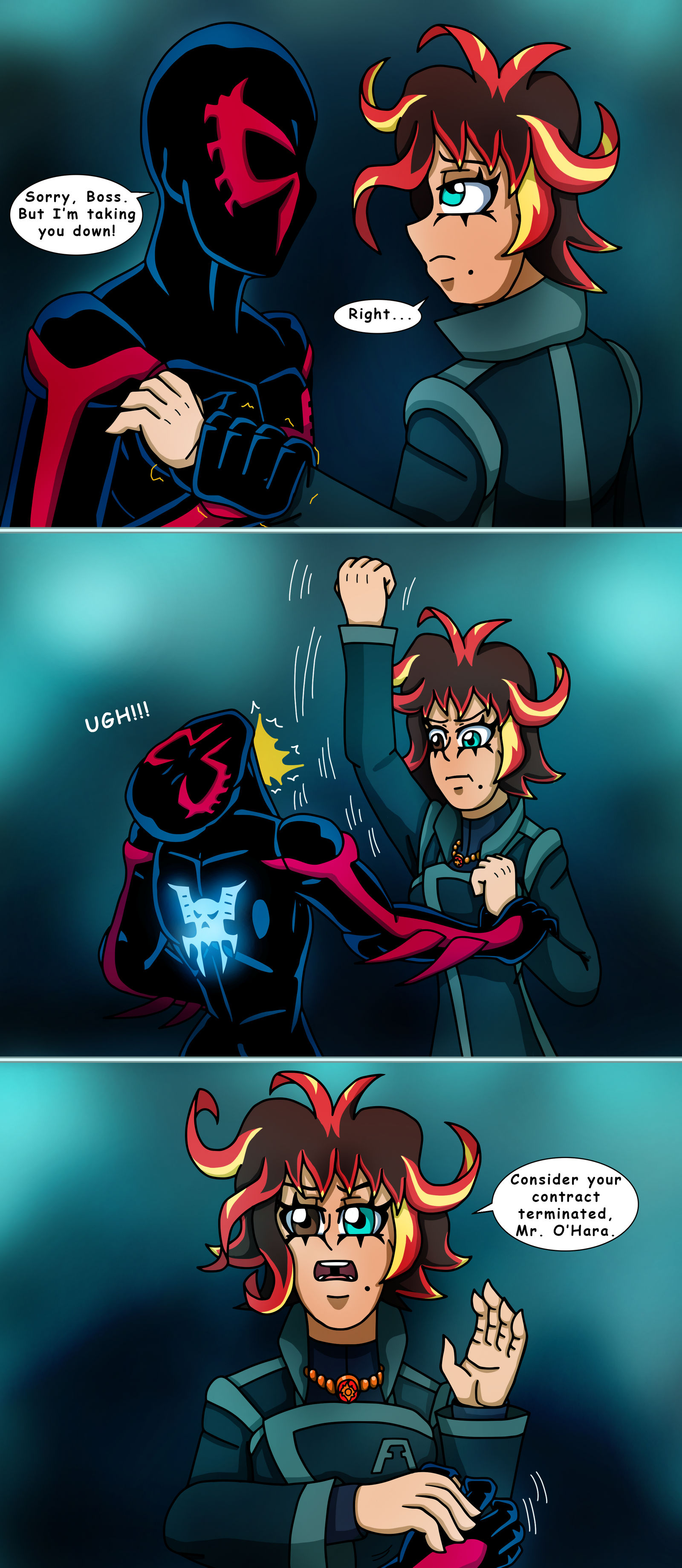 U/Spiders and Magic - Contract Terminated by edCOM02 on DeviantArt