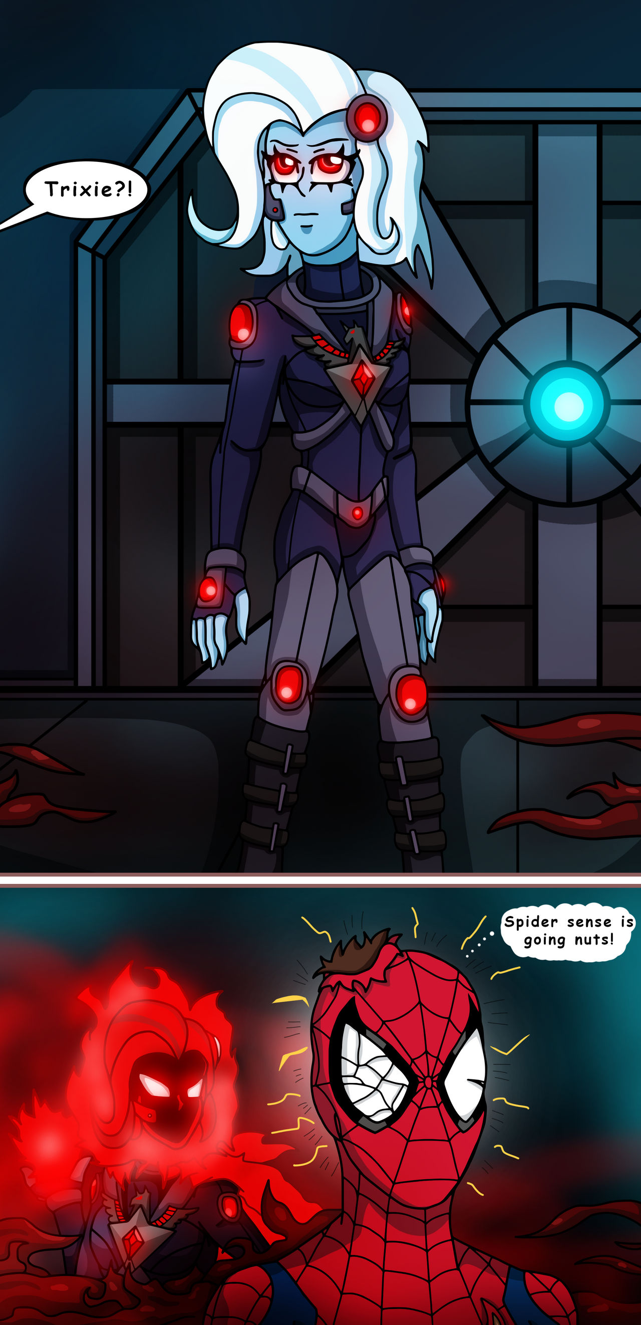 Deviantart Edcom02 Mcu U/Spiders and Magic - Trixie, Mysterio 2099 by edCOM02 on DeviantArt