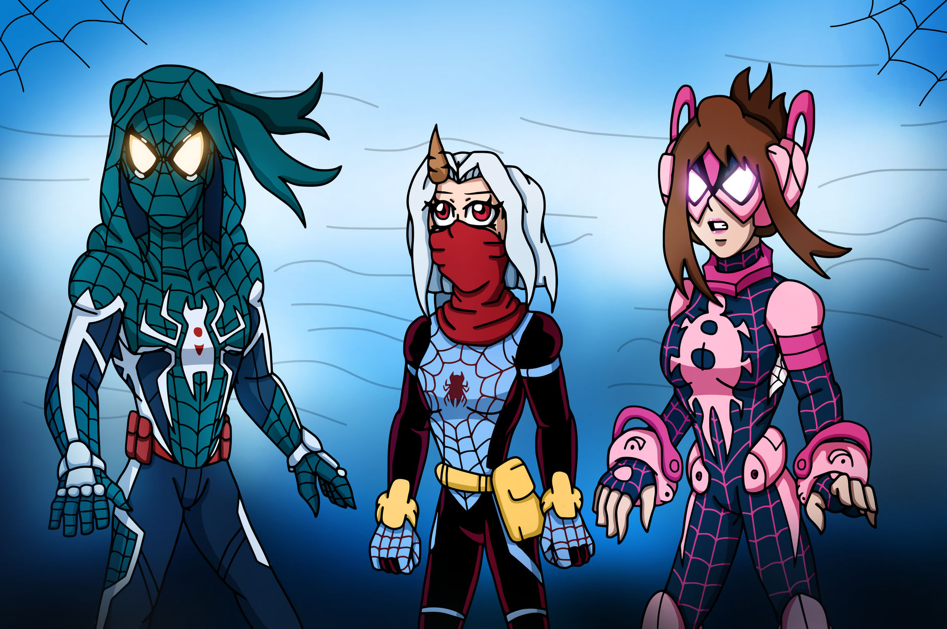 Deviantart Edcom02 Mcu The Spider-Deku Family - 10 Years Later... by edCOM02 on DeviantArt